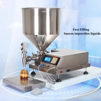 Remplissage de crème cosmétique/machine de remplissage/petite machine de remplissage de shampooing de parfum