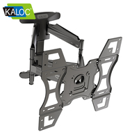 Soporte de TV retráctil de movimiento completo Kaloc para televisores LCD con capacidad de carga de hasta 100 libras, modelo X7