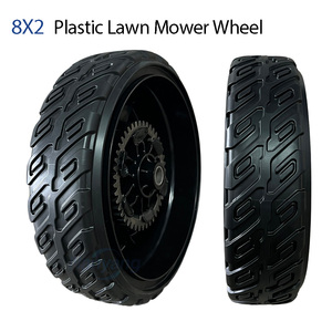Lawn Mower <b>Wheels</b> 8 Inch Front <b>Wheel</b> Assembly Replacement 44710-VR8-N00ZA Lawn Mower <b>Plastic</b> <b>Wheels</b> - Product Image 1