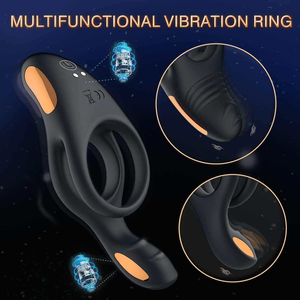 TT FOREST Cincin <span class=keywords><strong>Penis</strong></span> Vibrator-Dikendalikan Jarak Jauh Silikon Isi Ulang USB Tahan Air 10 Mode Frekuensi - Product Image 3