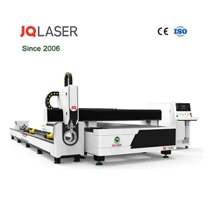 JQ Laser 1530C เครื่องตัดเลเซอร์ท่อและแผ่น / เครื่องตัดเลเซอร์ไฟเบอร์แผ่นโลหะและท่อ