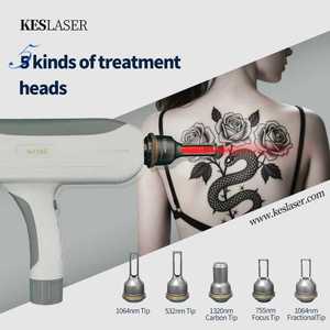 Q Switched ND Yag laser Loại bỏ hình xăm Máy 2023 Q chuyển đổi Yag laser Neodymium Nd Yag Loại bỏ hình xăm - Product Image 4