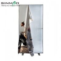Toile textile rétroéclairée 180 g/m² avec bords en silicone pour impression graphique sur boîte lumineuse