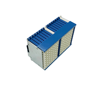 Coffret de distribution principal MDF 128 modules de test 100 modules de sécurité Pièces télécom Bloc de terminaison latéral pour câbles Équipement fibre optique