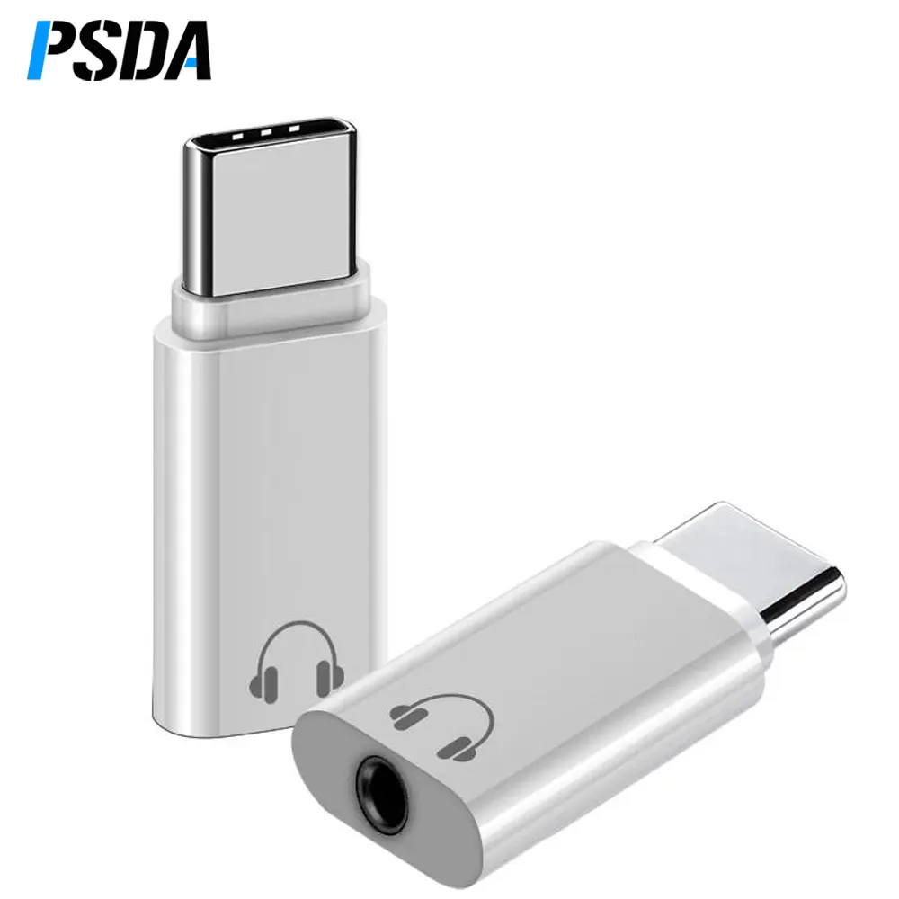 Convertitore Jack da tipo C a 3.5mm PSDA cavo adattatore Audio per auricolari tipo cavo Aux per cuffie da USB C a 3.5mm per Huawei P40 Lite