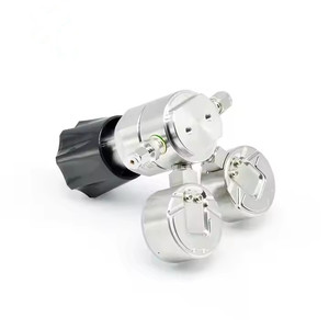 Regolatore di Pressione HI-TEK Monostadio 1/4 Pollici Femmina 100psi in Acciaio Inox 316 per <span class=keywords><strong>Gas</strong></span> <span class=keywords><strong>Industriali</strong></span> - Product Image 3