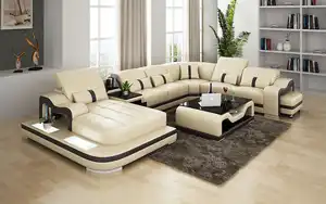 High Quality Sofa Top Real Leather Couch Modern Sofa Set Couches Sectional Living Room Sofas