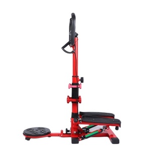 Indoor Fitness Multi Function Twist Waist Hydraulic Stepper <strong>Machine</strong> Foot <strong>Pedal</strong> Stepper <strong>Machine</strong> with Dumbbell Twist Waist Plate - Product Image 2