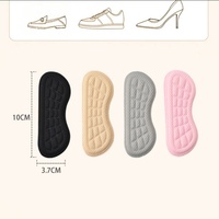 2pcs Semelles Talon Patch Soulagement de la Douleur Anti-usure Coussin Coussinets Soins des Pieds Talon Protecteur Adhésif Ajuster La Taille Chaussures Insérer Semelle Intérieure