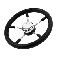 Nouveautés, best-seller, accessoires de quincaillerie marine, volant en mousse gaufrée en acier inoxydable pour bateau