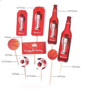 Feliz <span class=keywords><strong>cumpleaños</strong></span> cerveza <span class=keywords><strong>pastel</strong></span> Topper cervezas fiesta temática <span class=keywords><strong>pastel</strong></span> <span class=keywords><strong>de</strong></span> <span class=keywords><strong>cumpleaños</strong></span> decoración <span class=keywords><strong>para</strong></span> adultos hombre <span class=keywords><strong>mujer</strong></span> noche Club evento Fiesta - Product Image 5