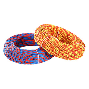 Cable de Bambú para Extinción de Incendios RV-S de Par Trenzado, 2 Hilos, 2.5 mm, 300/300V, Cumple con las Normas Nacionales, Modelo RVS, Fabricado en China - Product Image 1