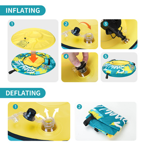 Tube à neige gonflable Kenpuaz en PVC, 41 pouces, <span class=keywords><strong>luge</strong></span> durable, jouets de neige pour enfants, sports d'hiver en plein air, <span class=keywords><strong>luge</strong></span> à neige - Product Image 6