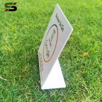 Carte d'examen Google support en plastique carte google review plaque review google