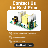Fuente de Alimentación Conmutada de Marco Abierto de Alta Corriente 15V 10A 150W SMPS PCB para Amplificador de Audio CNC Industrial OEM ODM