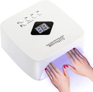 Lámpara UV Recargable para Uñas de Gel, 3 Modos de Temporizador, Secador Portátil Profesional de 120W, Secador de Uñas LED Inalámbrico - Product Image 1