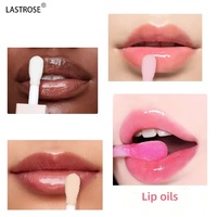 Nouveau style Huile à lèvres repulpante aux fruits, Huile à lèvres hydratante, Gloss à lèvres végétalien, Huile-gloss à lèvres végétalien sous marque privée