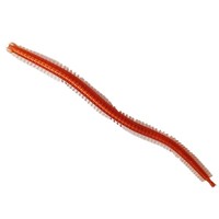 Faux ver de terre en PVC souple 13cm, leurre de pêche artificiel de simulation pour la pêche en bateau en mer rouge, lot de 10 sans hameçons