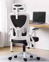 Chaise d'ordinateur de bureau de direction moderne et ergonomique confortable Caractéristiques réglables Conception en maille Minimiser la fatigue Assis prolongé