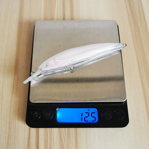 Top Right R-8383 115Mm 12.5G Nổi Minnow Lures Không Sơn Lure Cứng Nhân Tạo Mồi Cho Bass Câu Cá Giải Quyết Trong Suốt Mồi - Product Image 5