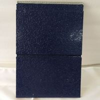 Meilleur prix Panneaux de revêtement en PU ignifuges de 16mm d'épaisseur Panneau mural décoratif extérieur Panneau mural sandwich avec matériau métallique