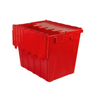 Conteneur en plastique emboîtable résistant de boîte de rangement de fourre-tout de voyage rond dans la couleur verte rouge jaune bleue