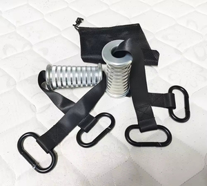 Agarraderas de Aluminio y Nailon de Alta Resistencia <span class=keywords><strong>para</strong></span> Bíceps y Tríceps, Accesorios <span class=keywords><strong>para</strong></span> Máquinas de Gimnasio con Agarre Ergonómico Antideslizante - Product Image 3
