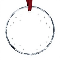 Pendentif en verre cristal transfrontalier, motif cœur et tournesol, décoration de Noël, cadeau de la Saint-Valentin, cadeau de remise de diplôme