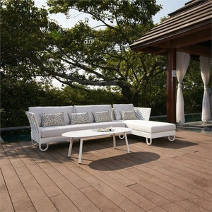 Sillas de Salón al aire libre, tumbona de aluminio con diseño para piscina - Product Image 2