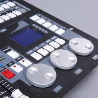 Équipement de contrôle DJ professionnel, console d'éclairage 1024 DMX 512, contrôleur de lumière 1024 canaux