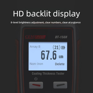 เครื่องวัดความหนาเคลือบ <span class=keywords><strong>Cem</strong></span> สำหรับการวัดฟิล์มสี DT-156H รุ่นอัพเกรด - Product Image 6