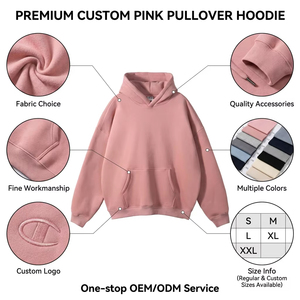 <span class=keywords><strong>Sudadera</strong></span> Unisex Personalizada de 300-350g, Algodón Terry, Hombros Caídos, Corte Holgado, Estampado, Bolsillos, <span class=keywords><strong>Sudadera</strong></span> con Capucha para Invierno, Fabricante - Product Image 2