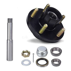 เพลาขับแบบไม่มีเบรก 4-100 CAP สำหรับรถกึ่งพ่วง อะไหล่เหล็กเชื่อมแบบใหม่ - Product Image 4