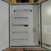 Boîtier de distribution sur mesure haute capacité 800A, Hub de contrôle double porte, Interface multi-logique, Réseaux industriels, Hybride, Indice de protection IP54