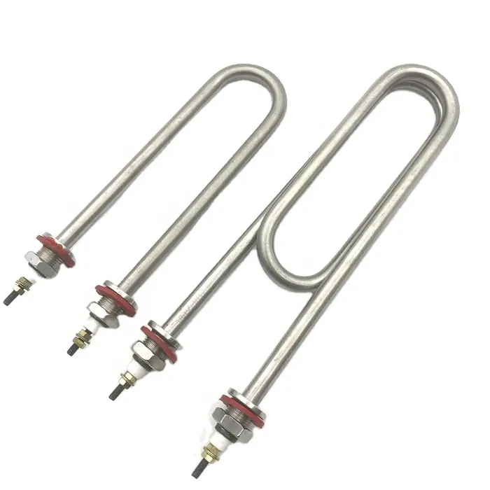 1kw/1.5kw/2kw/3kw/4kw Electric Single U Shape 220v/380v Water Immersion Tube Pipe Heating Element