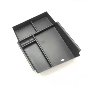 Boîte de rangement pour accoudoir de voiture, en plastique, 4 à 7 compartiments, Design moderne, pour Volkswagen Teramont 2021, organisateur central - Product Image 4