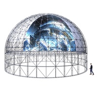 Seeball 5 10 15 20 30 m de diamètre acoustiquement transparent dôme écran de Projection dôme sphère hologramme 360 degrés dôme théâtre