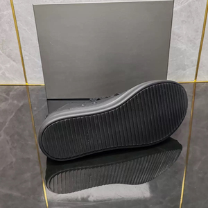 Zapatos de boda de cuero genuino para hombre de diseñador, zapatillas retro de plataforma baja para parejas, estilo hip hop, que aumentan la altura - Product Image 6