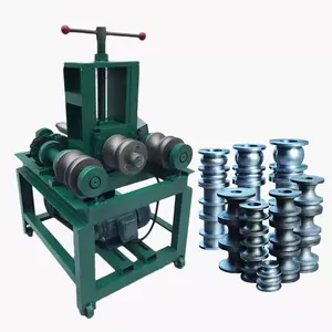 High Speed Electric 3 Rolls Non-deformable Profiles Stainless Steel Metal Tube Pipe Rolling Bending Machine