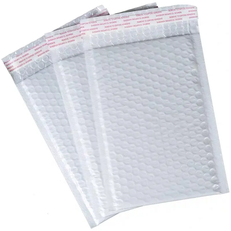 Custom Print Packaging Envelope Shipping Bag Film Poly Bubble Mailer