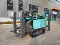 Foreuse à eau portable de 300 m avec système de chenilles hydrauliques, technologie de forage rotatif pneumatique, mini foreuse
