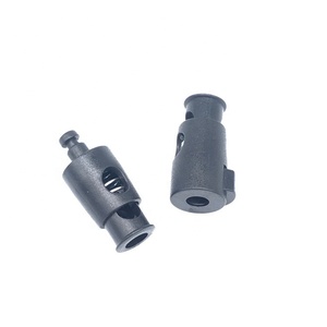 Venta al por mayor de fábrica, cuerda de doble presión, resorte de plástico, cabeza de almohada en forma de U, hebilla antideslizante ajustable, accesorios de ropa - Product Image 3