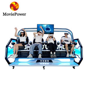 Machine de divertissement VR Moviepower, équipement de centre de jeux d'amusement, machine de jeu d'arcade 9D, simulateur de réalité <span class=keywords><strong>virtuelle</strong></span> - Product Image 2