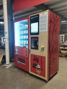 Tự phục vụ Ramen mì ăn liền máy bán hàng tự động được trang bị nước nóng tự động để nấu ăn - Product Image 4