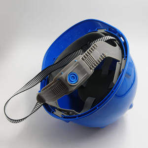 <span class=keywords><strong>V</strong></span> 가드 래칫 조정 4 포인트 서스펜션 로고 ABS 안전 헬멧 하드 모자 턱 스트랩 땀 밴드 - Product Image 3