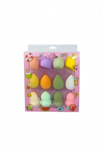 Grenobil Makeup Sponge Set 12 Pcs Washable Beauty Tools For Face Application - Product Image 1