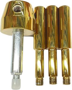 Hiện Đại <span class=keywords><strong>3</strong></span>-Xử Lý Vòng Trục Súng An Toàn Với <span class=keywords><strong>3</strong></span> Nói Vàng Chrome Kẽm Hợp Kim Xử Lý Cho Phòng Ngủ Tủ Quần Áo Sử Dụng - Product Image 5