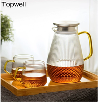 NOUVEAU PITCHER EN PROMOTION 1500ml-2000ML Ensemble théière et tasses arabes décoratives modernes pour la maison EN PROMOTION