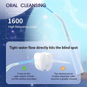 Irrigador Bucal Portátil Inalámbrico IPX7 para Blanqueamiento Dental, con 3 Modos y 4 Boquillas - Product Image 6