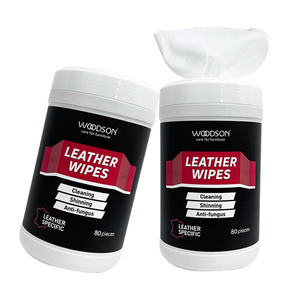 Lingettes jetables pour l'<span class=keywords><strong>entretien</strong></span> du <span class=keywords><strong>cuir</strong></span>, lingettes nettoyantes anti-fongiques pour le <span class=keywords><strong>cuir</strong></span>, pour le mobilier <span class=keywords><strong>en</strong></span> <span class=keywords><strong>cuir</strong></span>, les canapés, les sièges <span class=keywords><strong>de</strong></span> voiture - Product Image 3